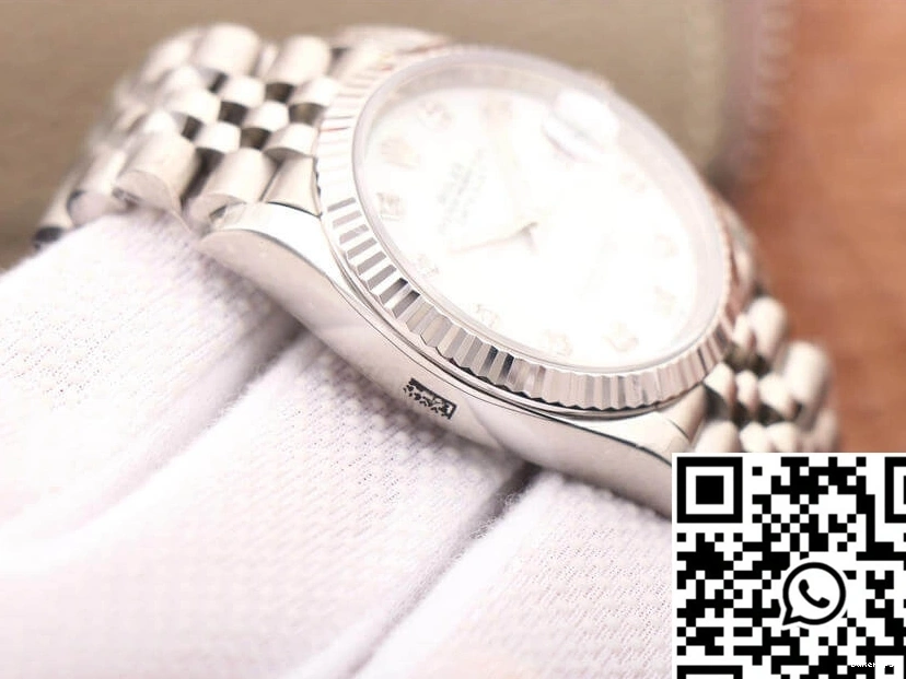 M126234-0019 White Mother-Of-Pearl Dial Rolex EW Factory Datejust 0208